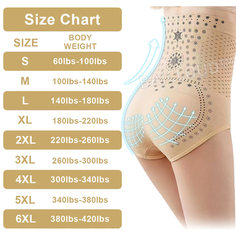 Effortless Slimming Ice Silk Ion Fiber Repair Shaping Shorts