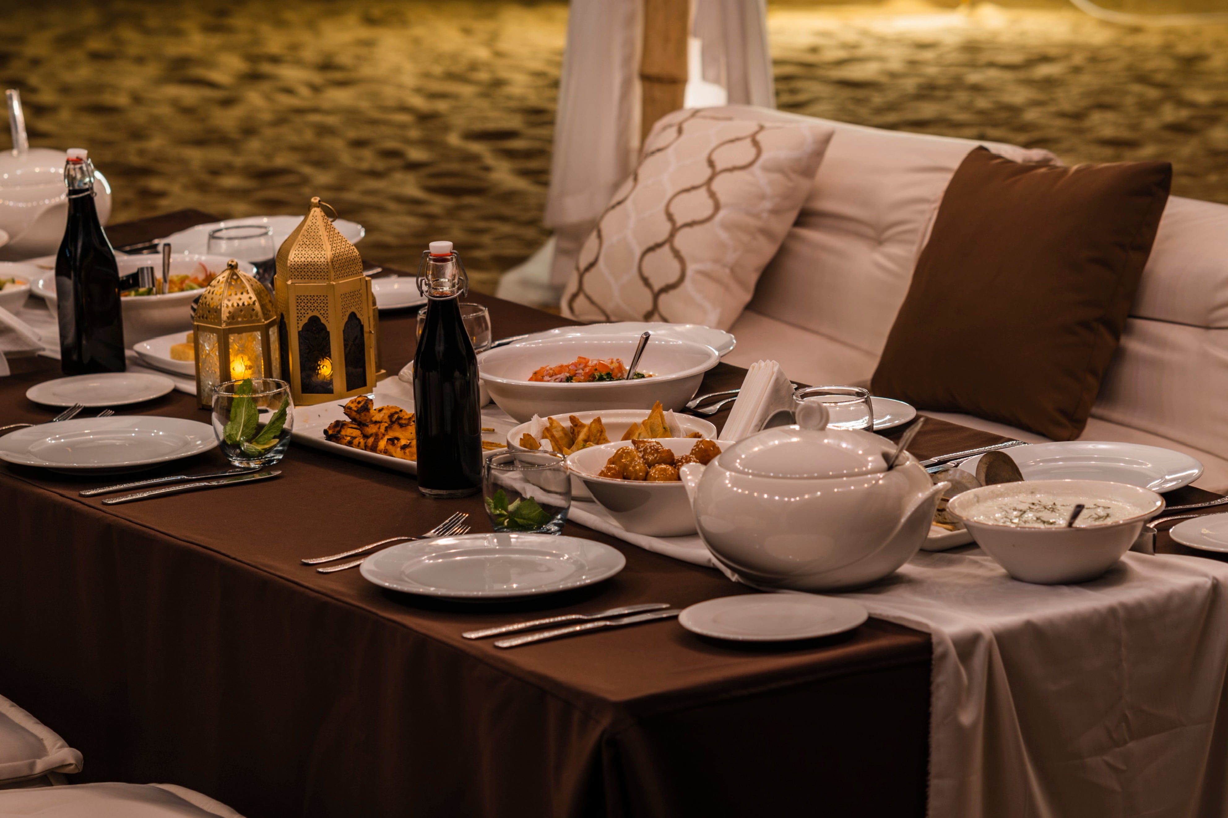 Ramadan Star Lounge Iftar Buffet in Mleiha Desert in Dubai