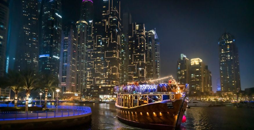Royal Dinner Cruise Along the Dubai Canal