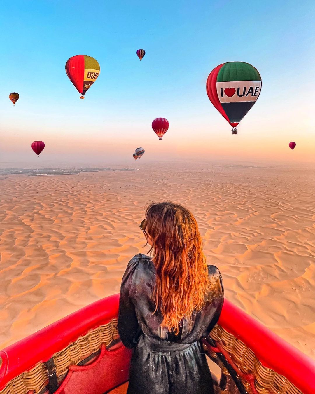 Sunrise Hot Air Balloon Ride Experience in UAE