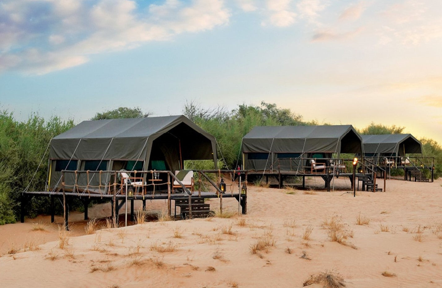 One Night Stay in a Deluxe Bedouin Desert Chalet with Meals for Two | Staycation at Wondergifts