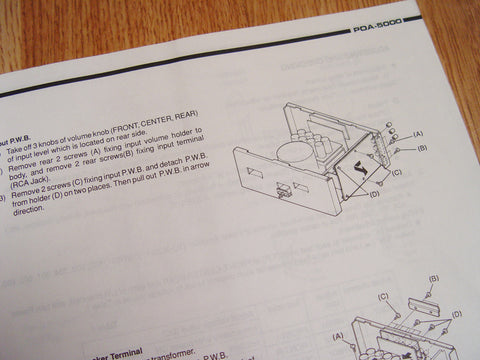 denon poa 5000 manual