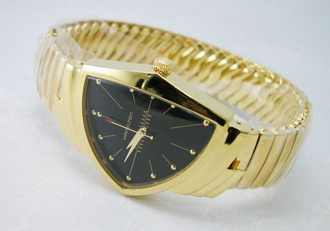 ハミルトン HAMILTON 腕時計 Ventura Classic Quartz ベンチュラ フレックスブレスレットクォーツ H24301 –  宝飾品・時計の太陽堂