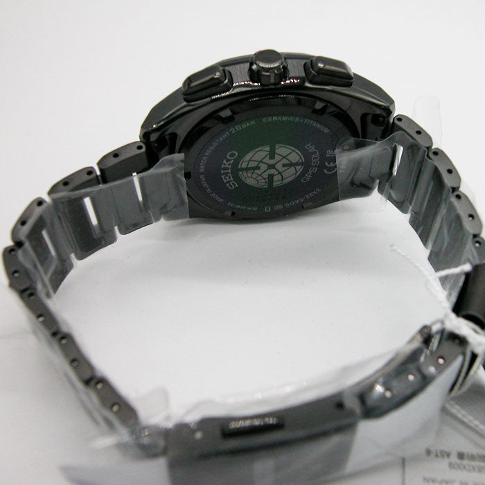 【112939】SEIKO セイコー  SBXD009/3X22-0AD0 アストロン オリジン ブラックダイヤル TI/CE ソーラー 保証書 純正ボックス 腕時計 時計 WATCH メンズ 男性 男 紳士