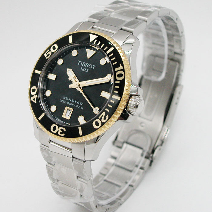 ティソ 腕時計 TISSOT SEASTAR シースター1000 クォーツ 36mm T1202102105100 国内正規品 – 宝飾品・時計の太陽堂