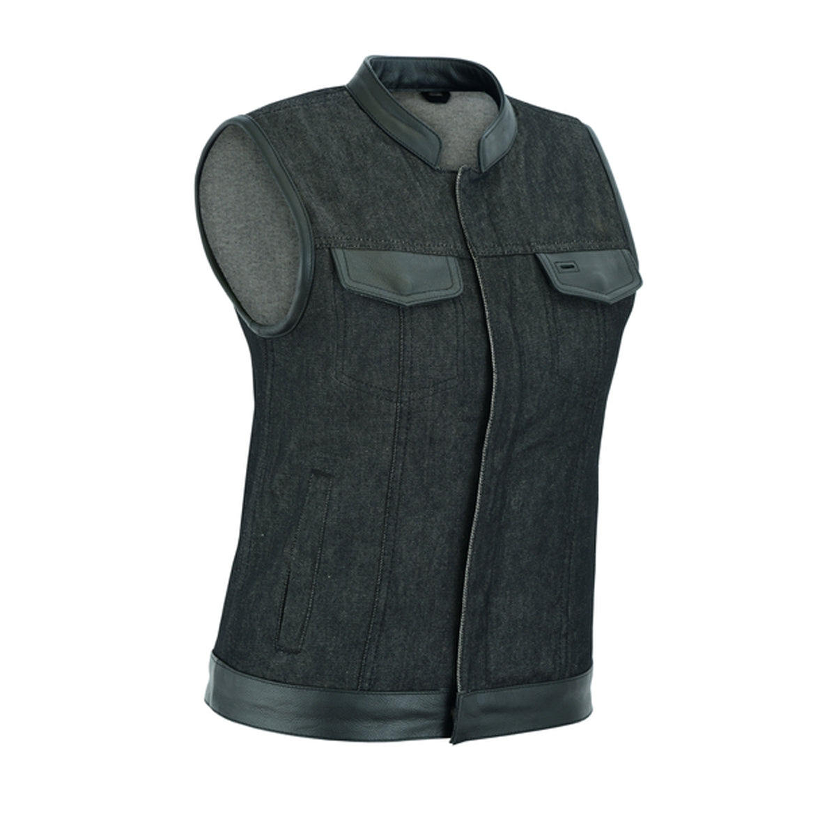 FMC Rough Neck raw denim Vest – Bikers Gear Online