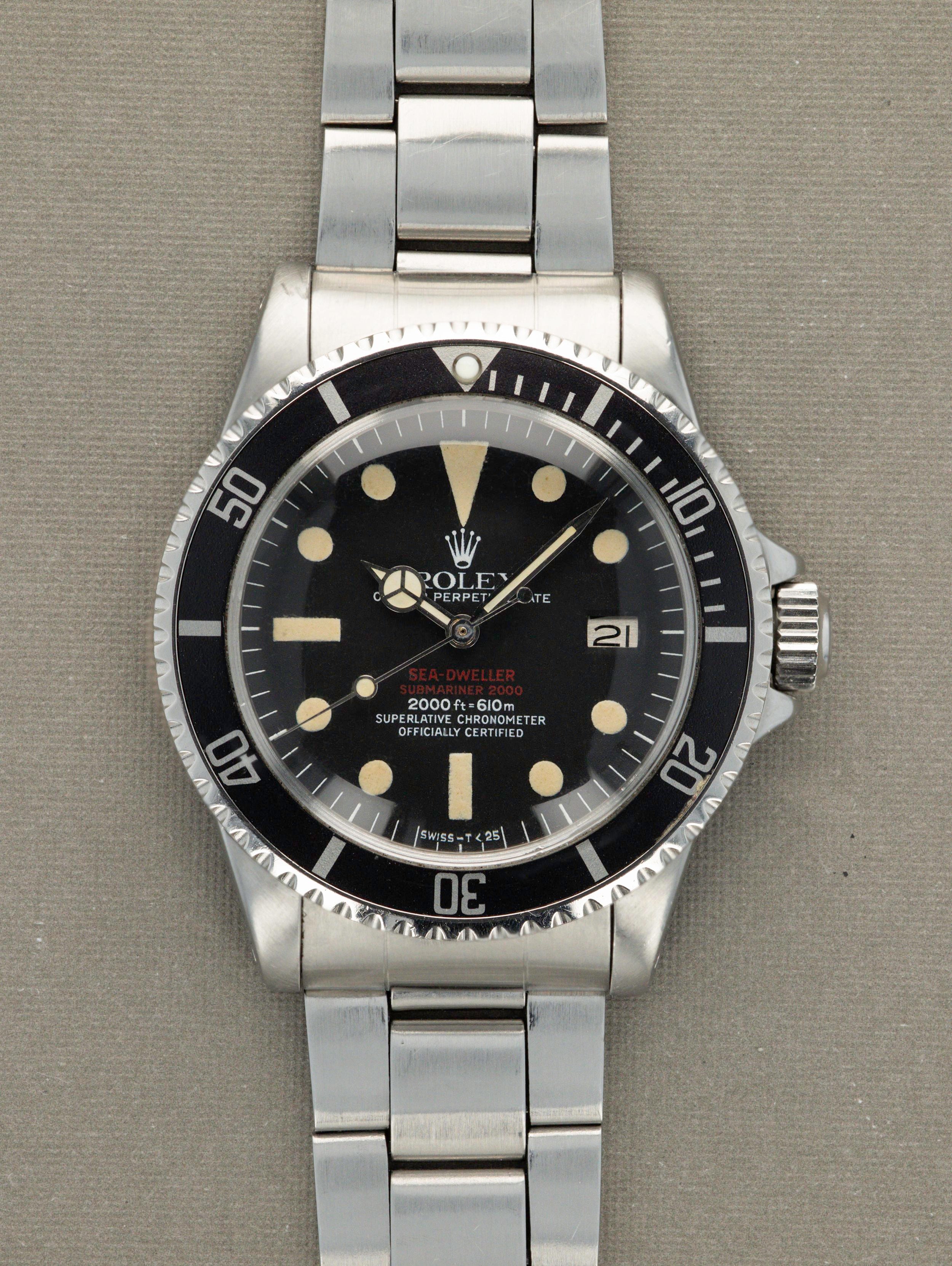 Rolex Sea-Dweller Ref. 1665 - 'Double Red'