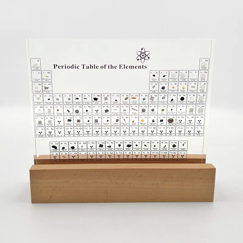 Periodic Table with Real Elements