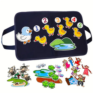 Felt Story Board Set -4 Stories - 54 Felt Pieces! - Something From GiGi - Flannel Board Story Sets