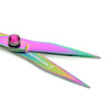dragon hair cutting scissor's blade with taichi industries logo on it