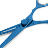 hair scissor's adjusting screw in blue color