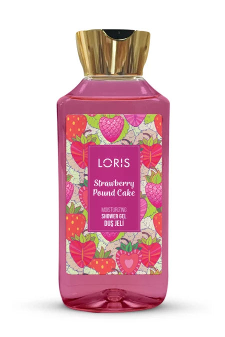 Gel de duş - loris strawberry pound cake - 295ml