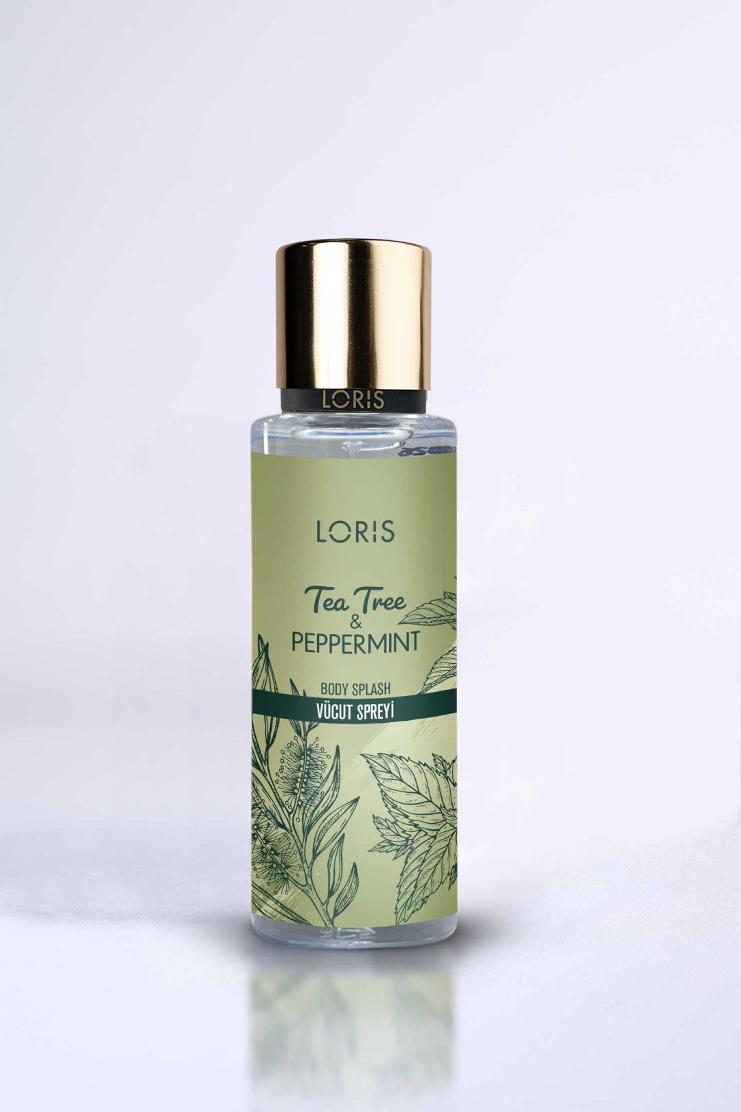 Spray de corp tea tree peppermint by loris - 250 ml