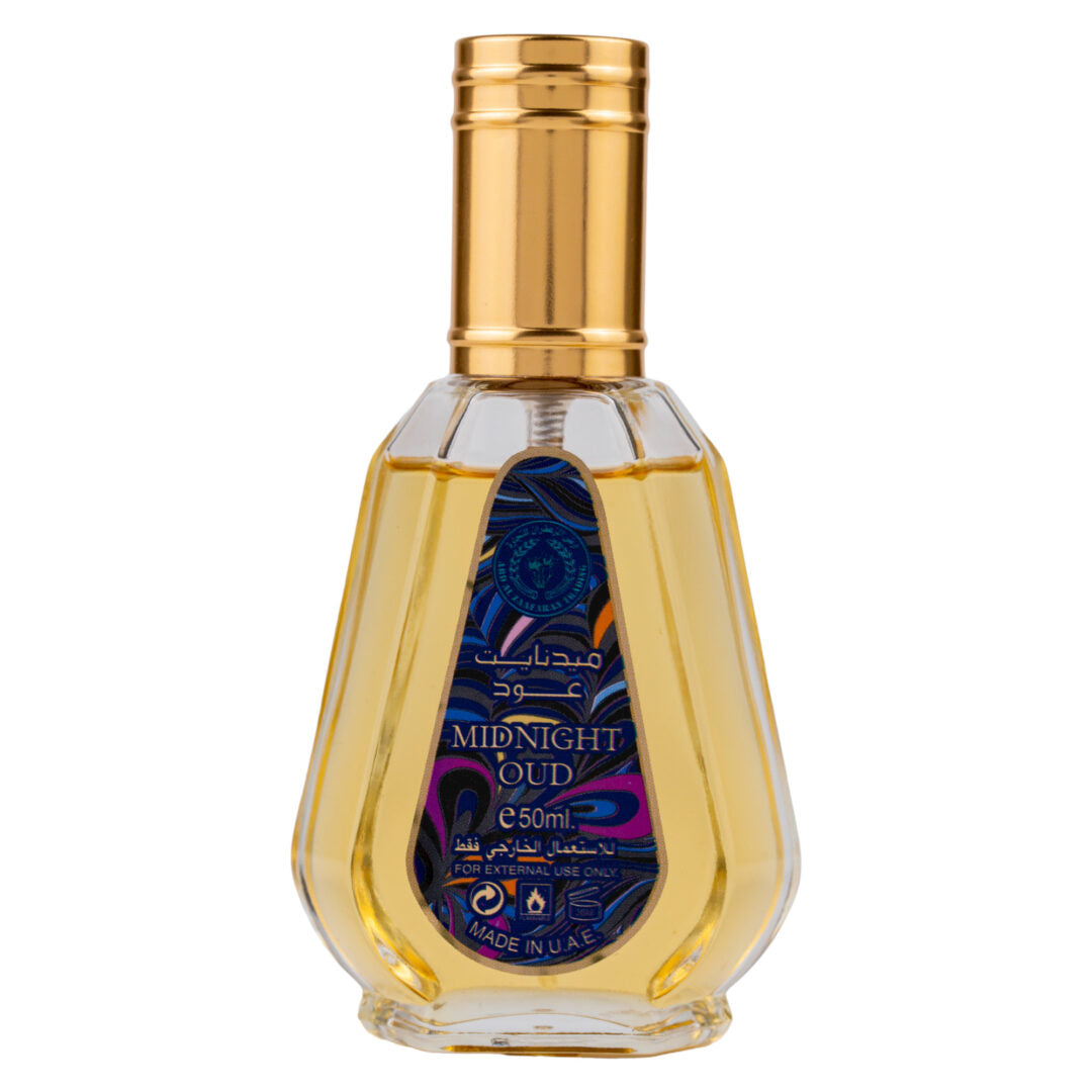 Apa de parfum midnight oud, ard al zaafaran, barbati - 50ml