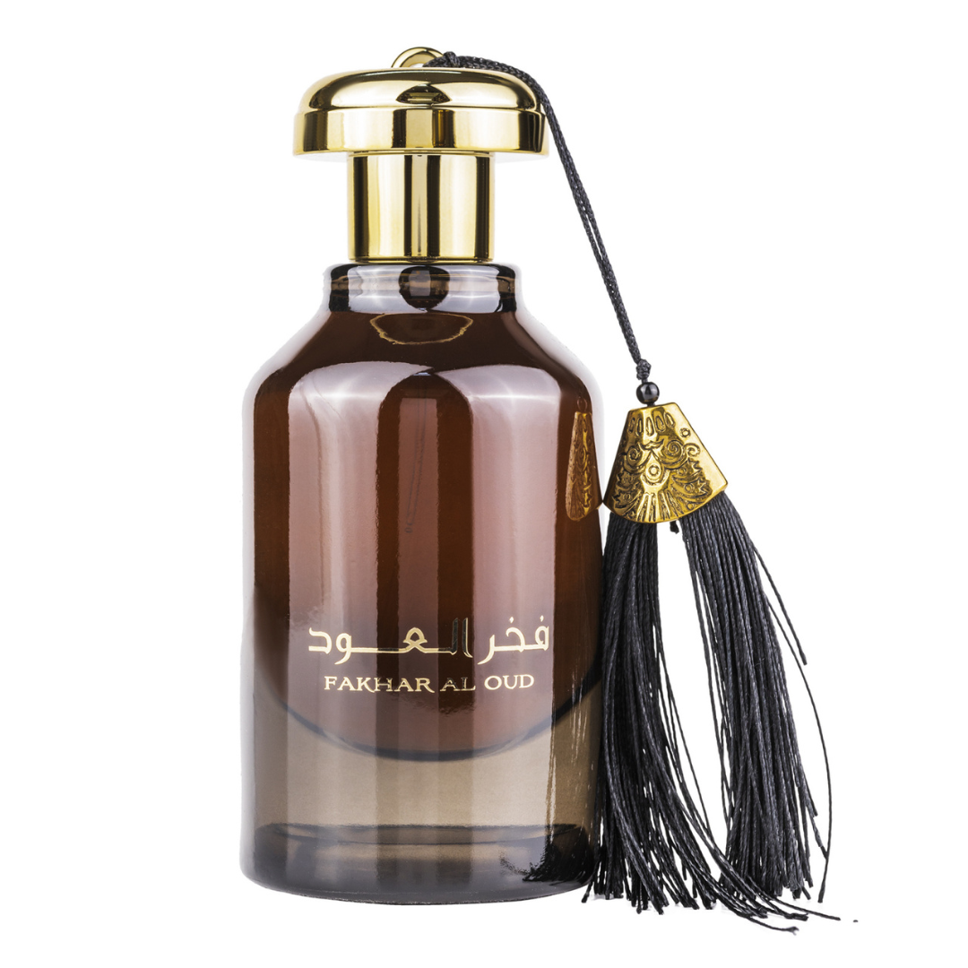 Apa de parfum fakhar al oud, ard al zaafaran, barbati - 100ml