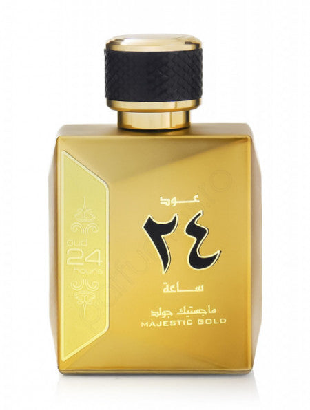 Parfum arabesc oud 24 hours majestic gold, ard al zaafaran, apa de parfum 100 ml, unisex