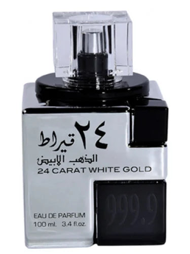 Parfum arabesc 24 carat white gold, lattafa, apa de parfum 100 ml, barbati