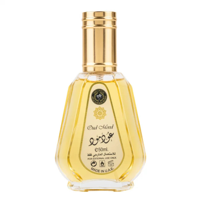 Apa de parfum oud mood gold, ard al zaafaran, unisex - 50 ml