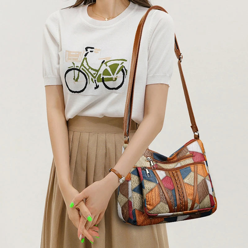 RetroLuxe – Bolsa Tiracolo com Estilo e Espaço shopjponline.com