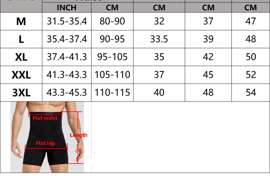 Cueca Modeladora Masculina – Redução e Suporte para um Abdómen Definido shopjponline.com