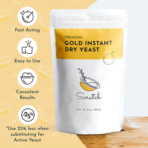How to Bake With Dry, Instant or Fresh Yeast