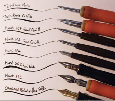 Standard Quill Pen - Narrow Nib