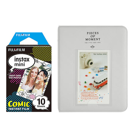 Fujifilm Instax Mini 10X1 comic Instant Film With 128-sheet Album