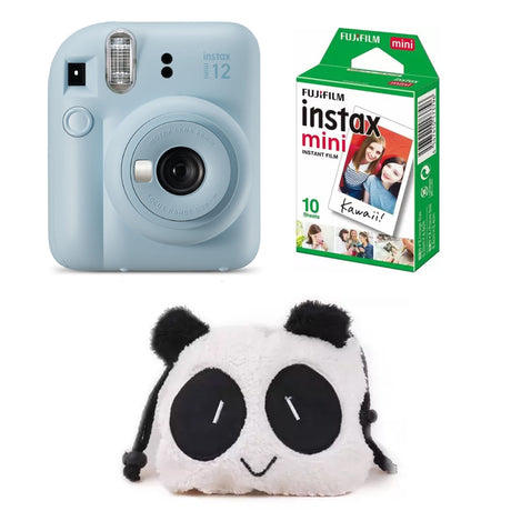 FUJIFILM INSTAX mini 12 Instant Camera with 10 sheets film roll + came –