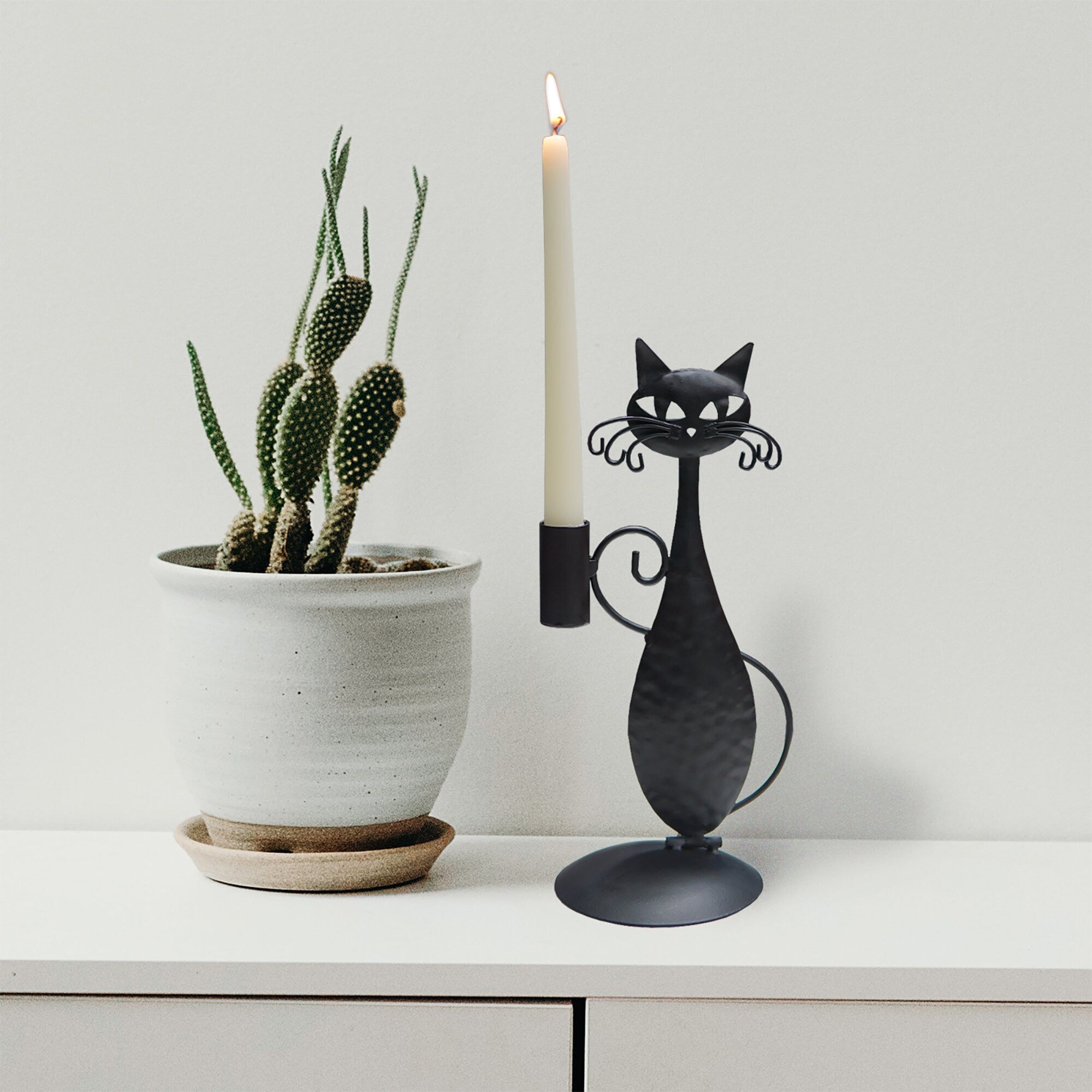 Cat Candle Holder