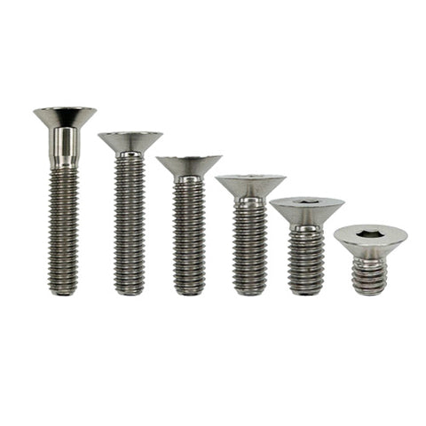 Countersunk Titanium bolts