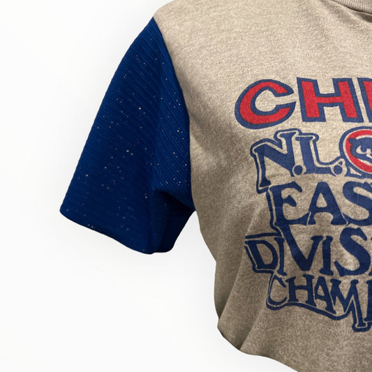 80s 1984 Chicago Cubs Fever Vintage Ringer Tee T-shirt White 