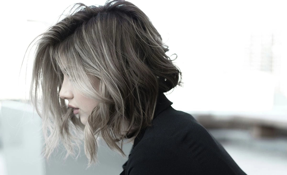 colore dei capelli natalizio con toni freddi