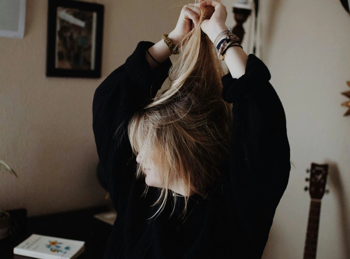 Hvad er spaltede ender - billede