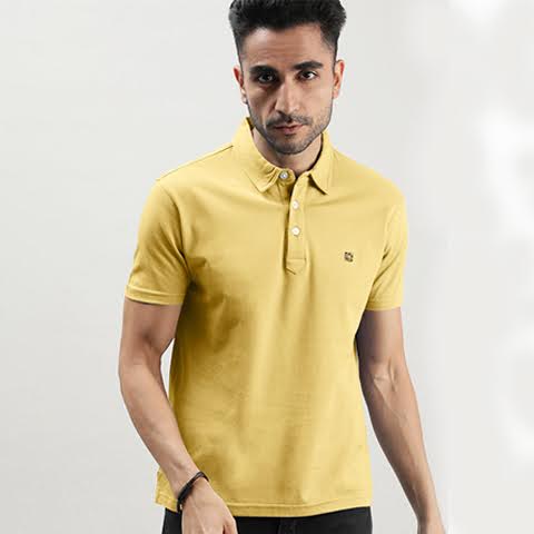Yellow Polo T Shirt Online
