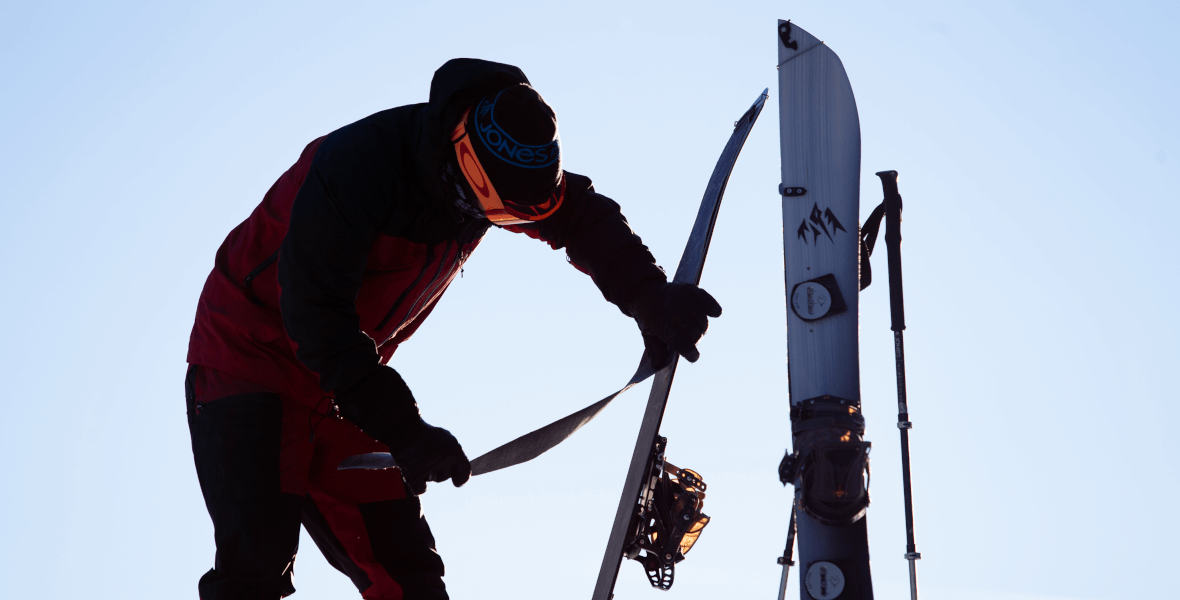 jones splitboard stratos climbing skins