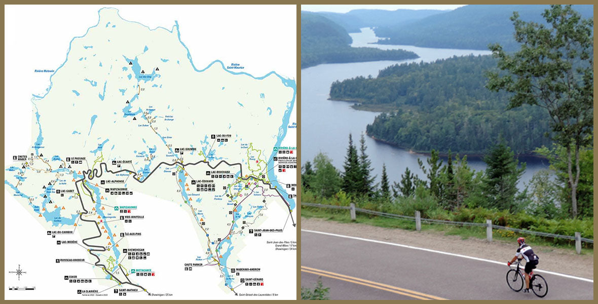 velo-route-promenade-parc-national-mauricie