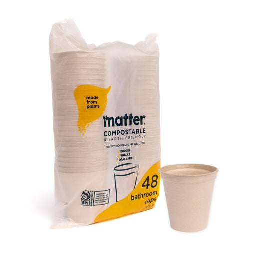 Matter Compostable Hot 12oz Cups with Lids - 10 Count – Shop Matter Products