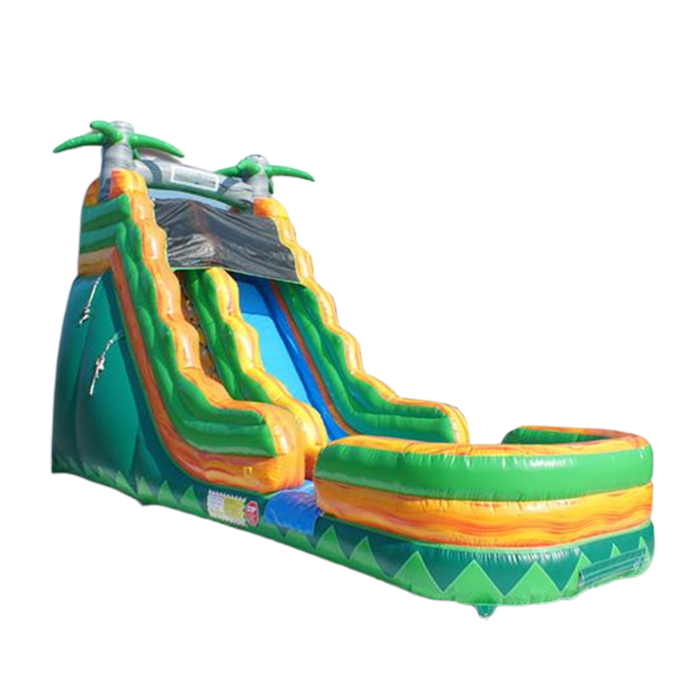 29'lx19'H Palm Treewater slide for sale
