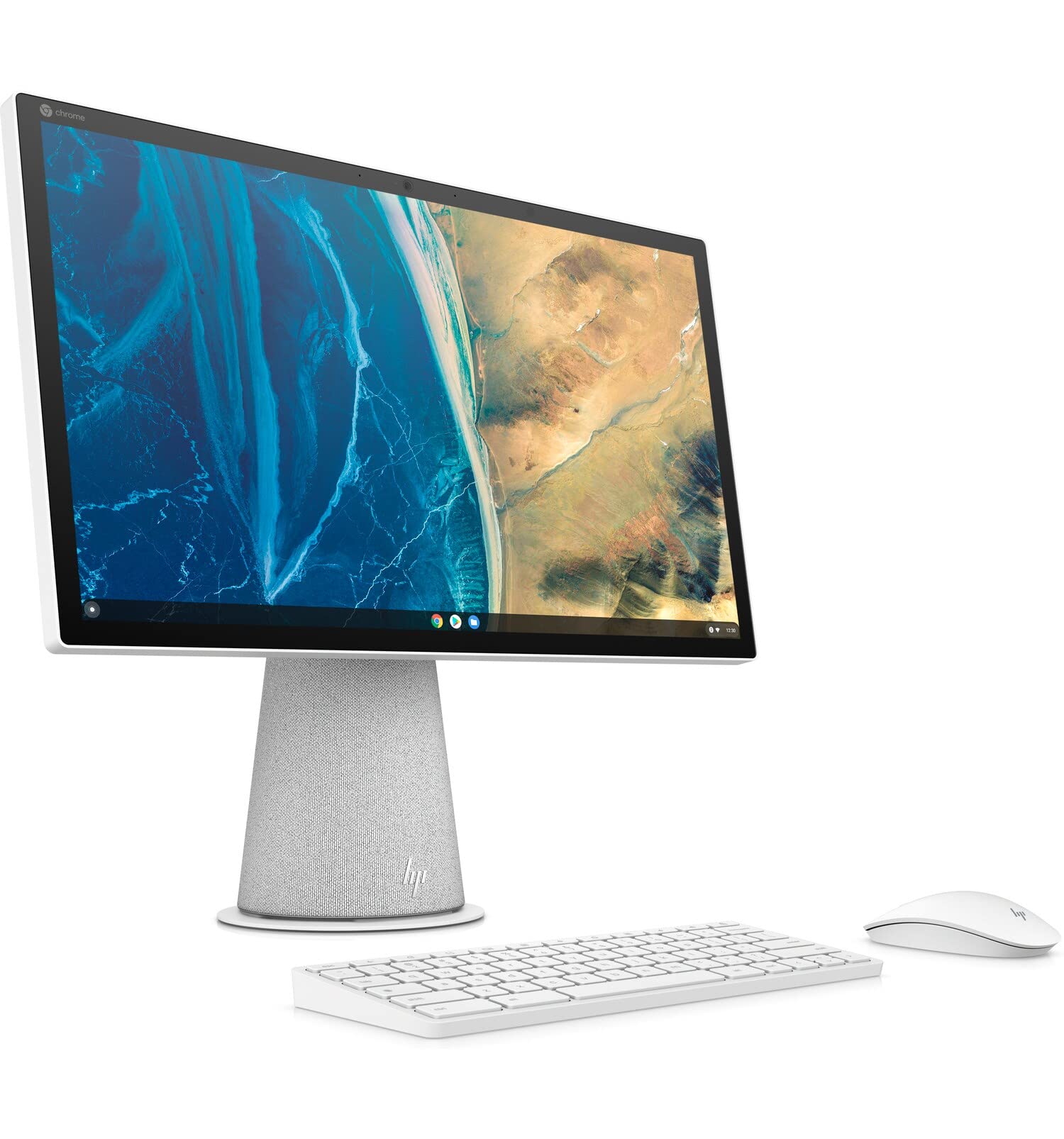 HP 22-aa0019 21.5" FHD Touch All-in-One Desktop Intel Core i3-10110U 2.1 GHz Intel UHD Graphics 8GB DDR4 128GB SSD ChromeOS - 318F7AA-E201