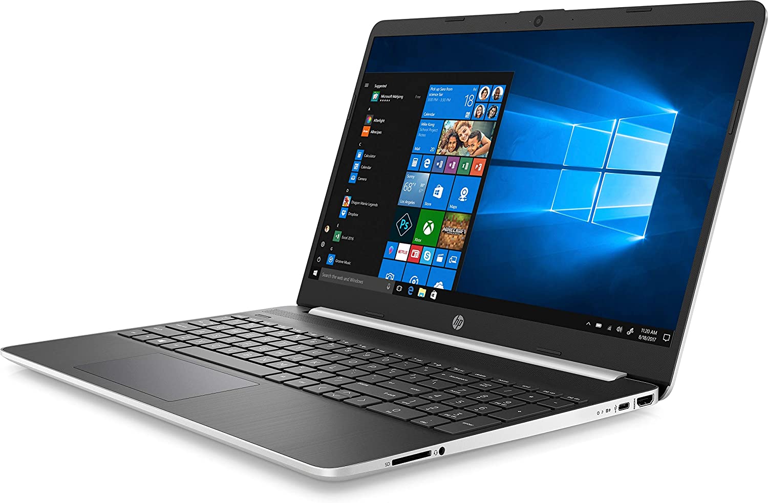 HP 15-DY1048NR 15.6" HD (1366 x 768) LED Laptop Intel Core i7-1065G7 1.3GHz 8GB 256GB SSD Intel Iris Plus Graphics Windows 11 Home