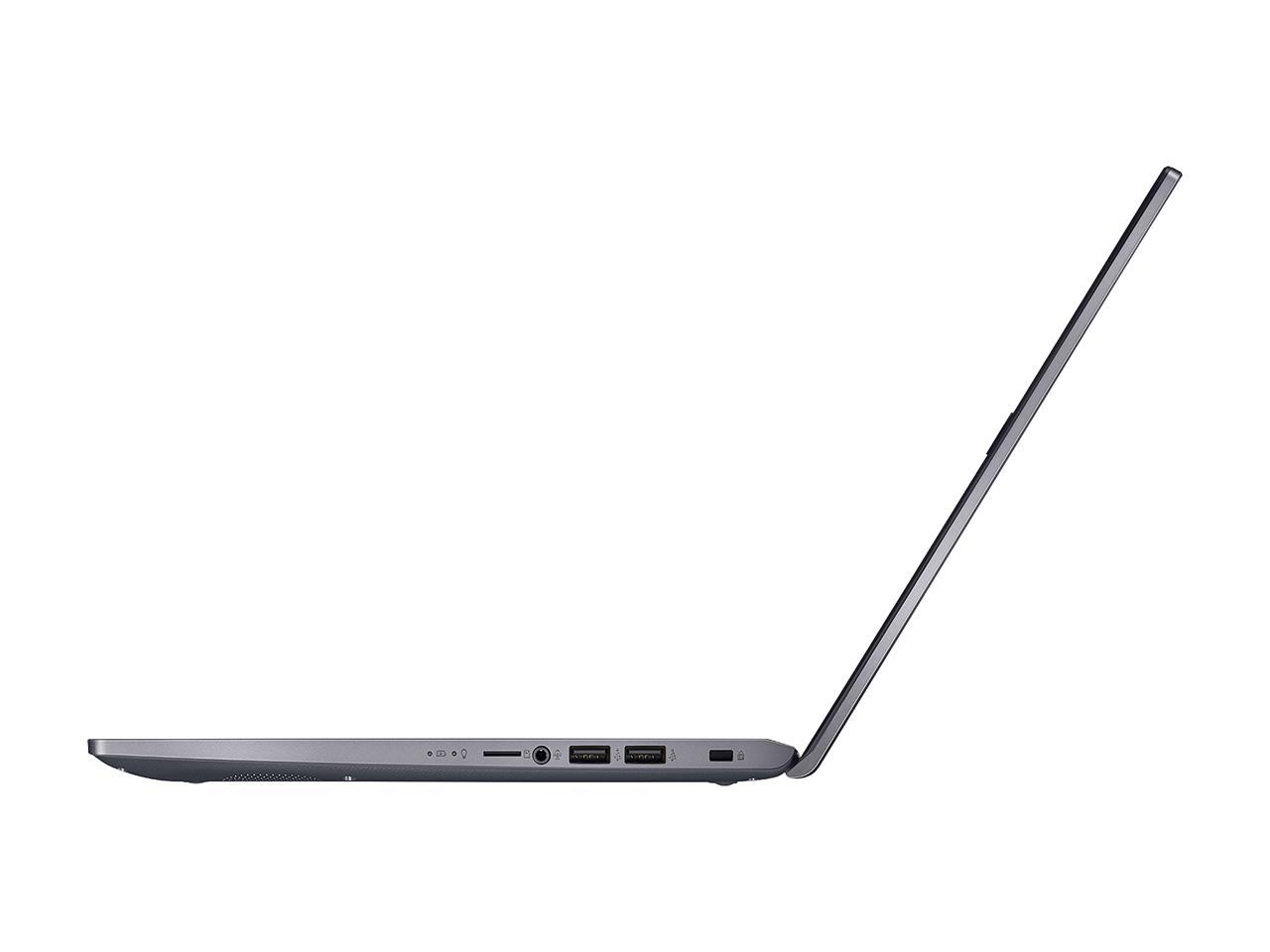 ASUS Laptop X509, 15.6" FHD NanoEdge Display, Intel Core i7-1065G7 CPU, 8 GB RAM, 256 GB PCIe M.2 SSD, Windows 10 Home, Slate Gray, X509JA-DB71 - Image 6