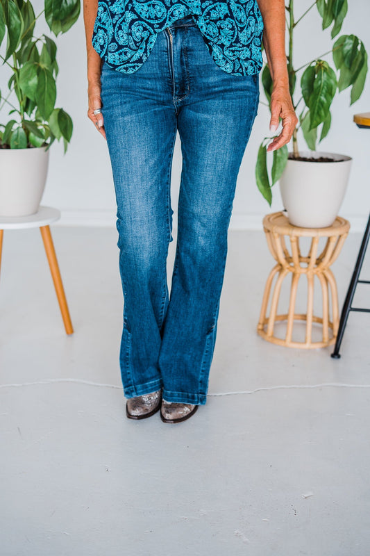 Judy Blue Cargo Wide Leg Jeans