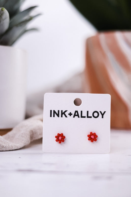 Ink + Alloy Chloe Stripe Key Ring