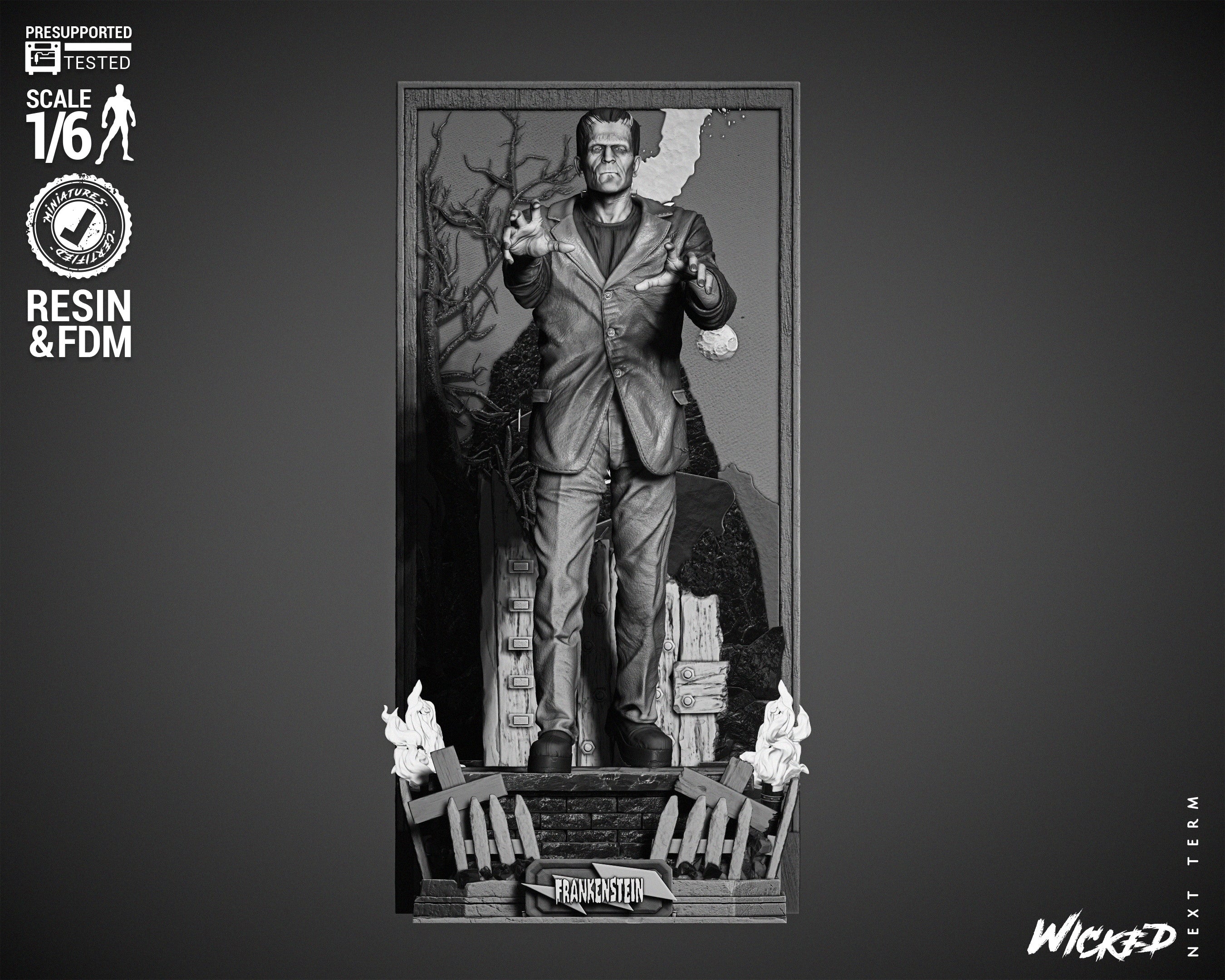 Frankenstein's Monster Statue