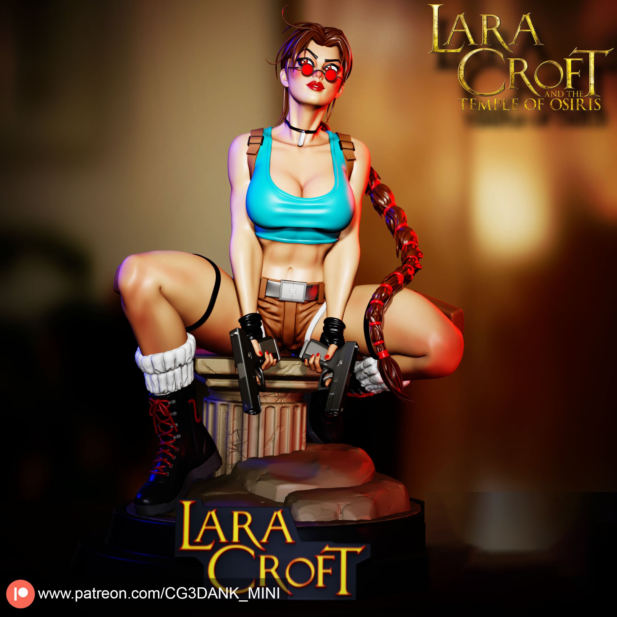 Lara Croft Statue