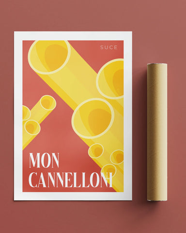 Suce mon cannelloni - affiche originale Titre