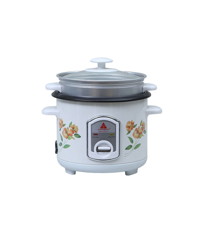 Hanabishi Rice Cooker HHRCCERC in 3 capacities (1.5 Liter, 1.8