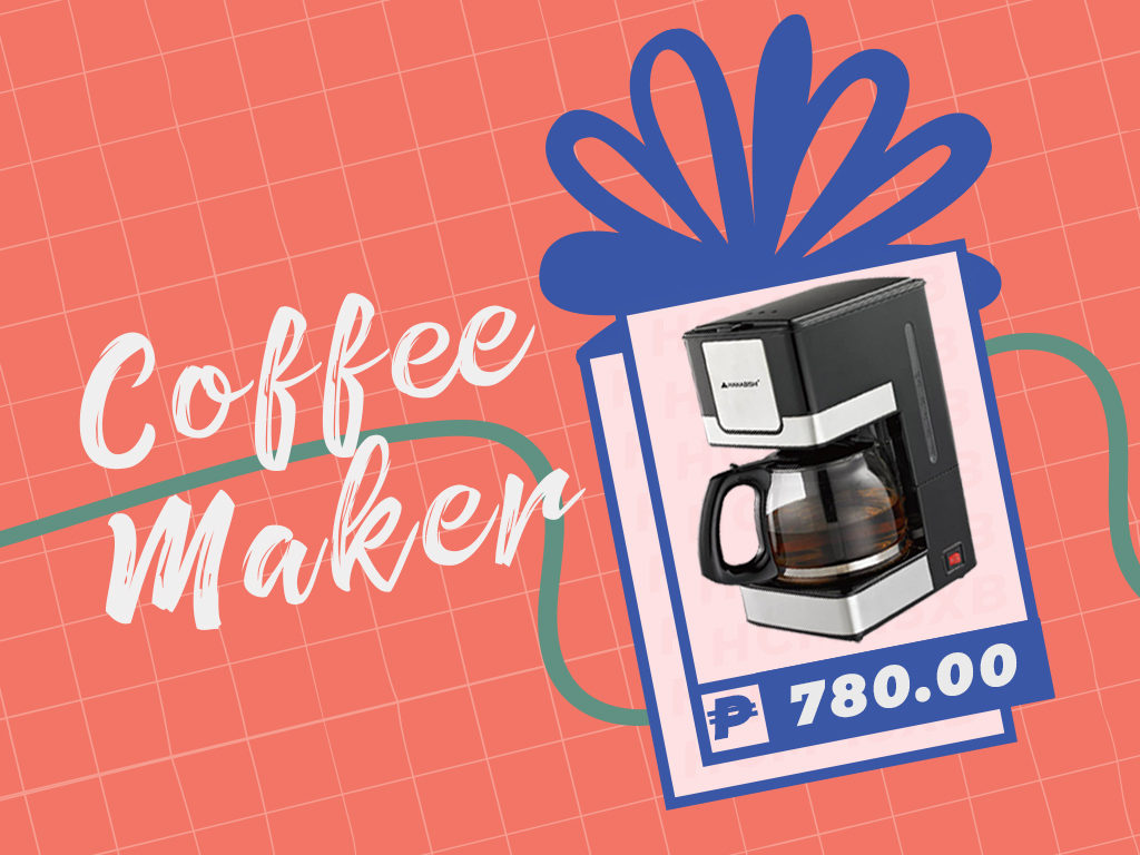 Graphic of a coffee maker