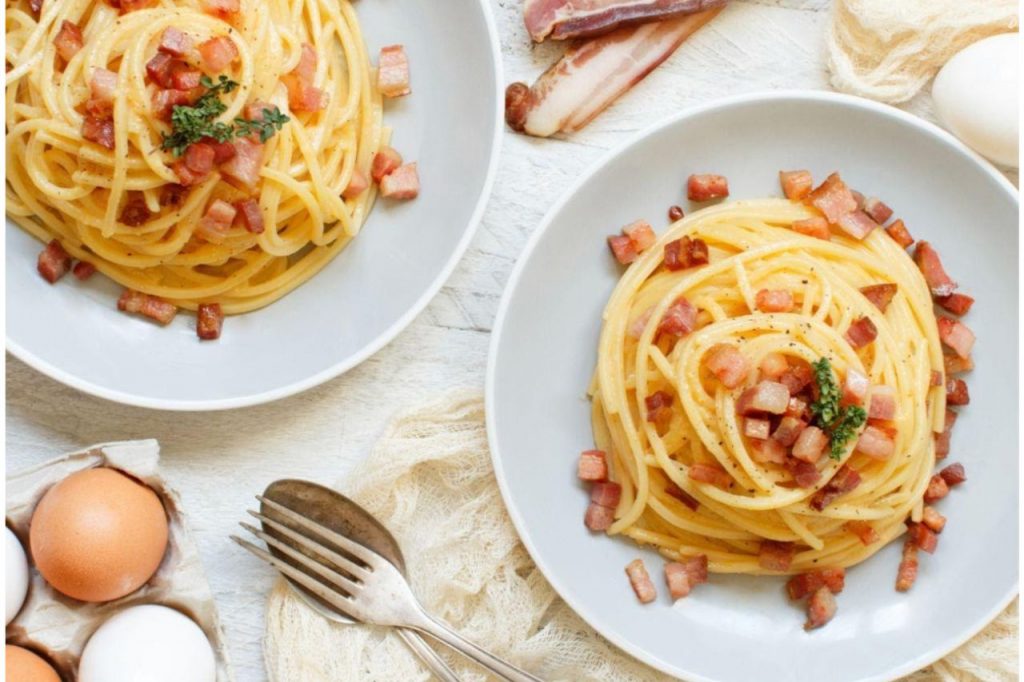 Queso de Bola Carbonara