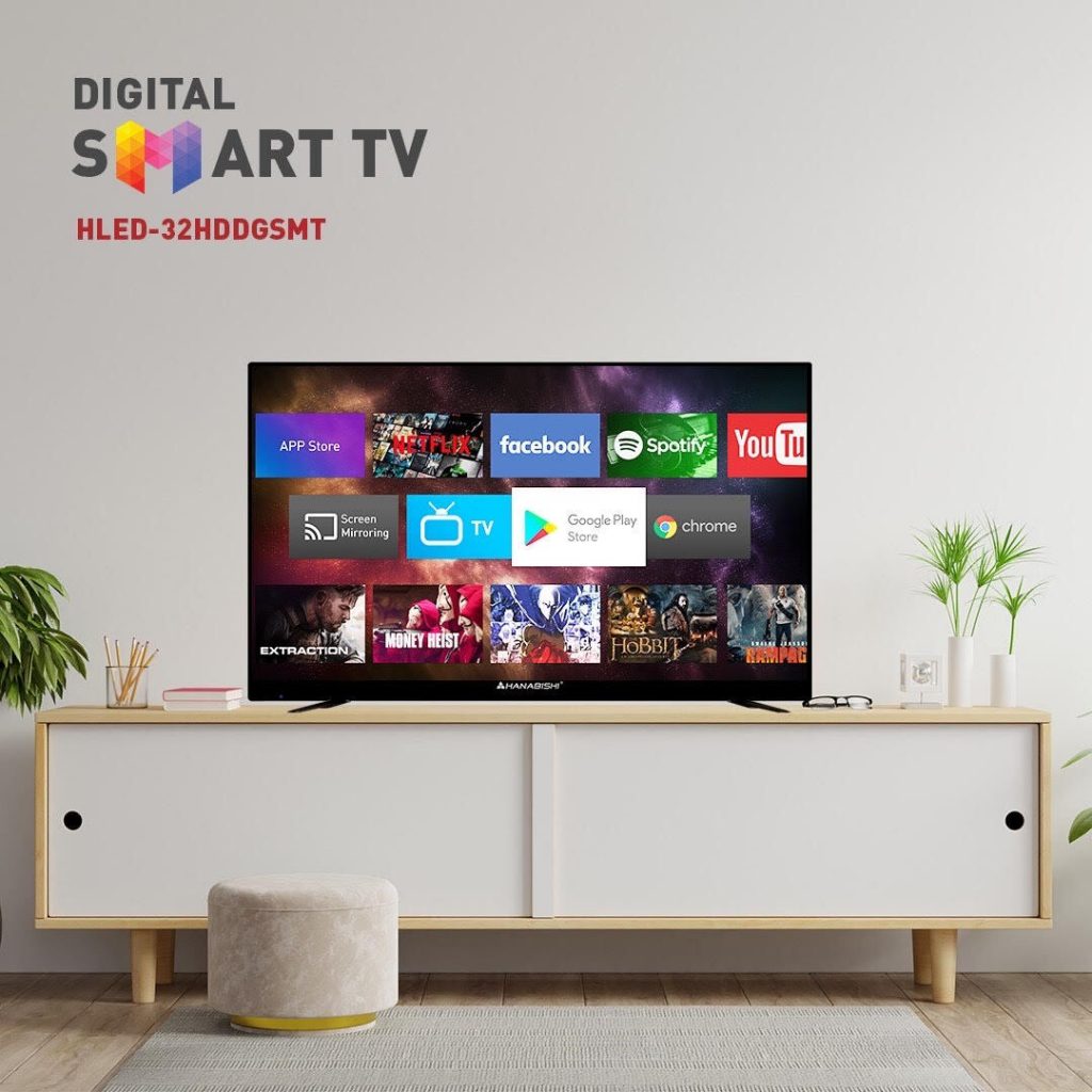 The new Hanabishi DIGITAL SMART TV HLED32 HDDGSMT